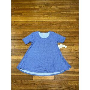 Lularoe Perfect T Tunic Short Sleeve Scoop Neck Shirt Women's Size Small NWT